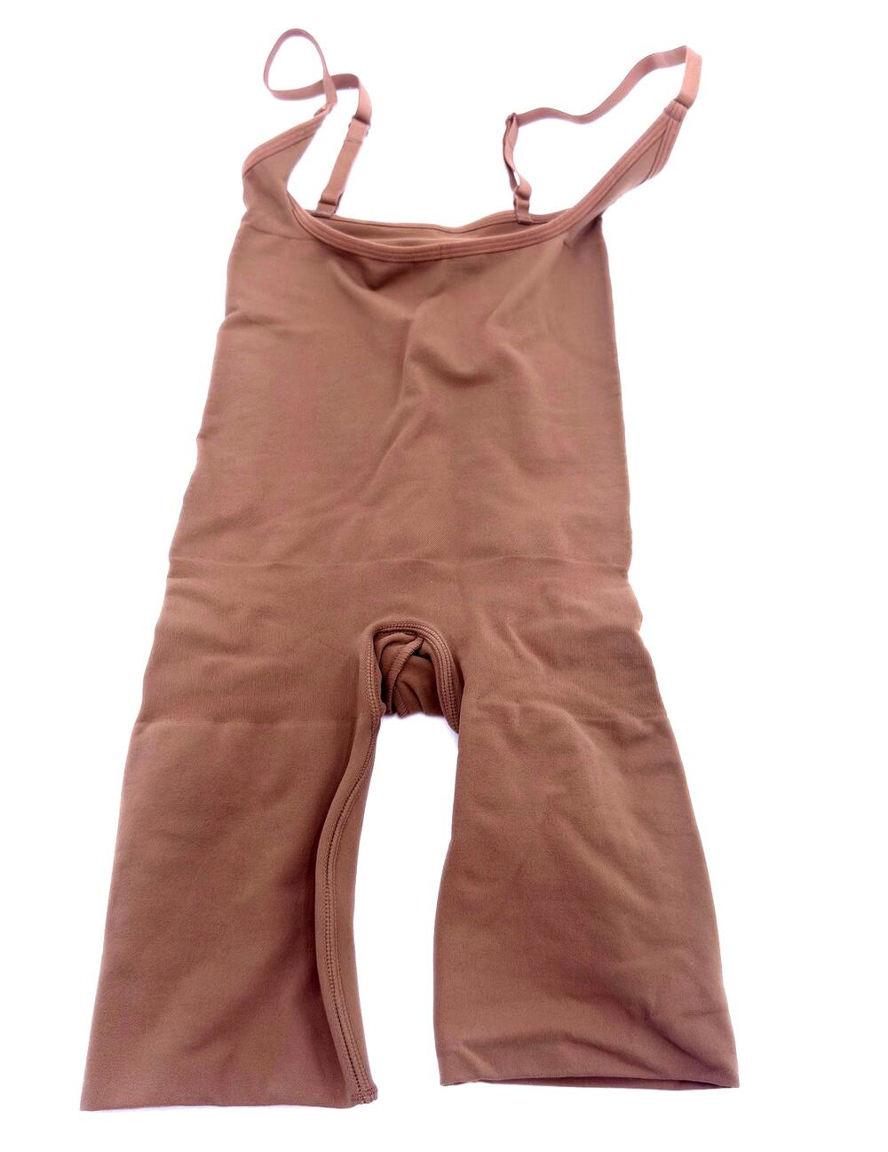 Skims Square Neck Mid Thigh Bodysuit Size XXS NWOT